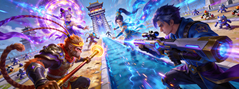 王者荣耀KPL比赛精彩团战瞬间截图